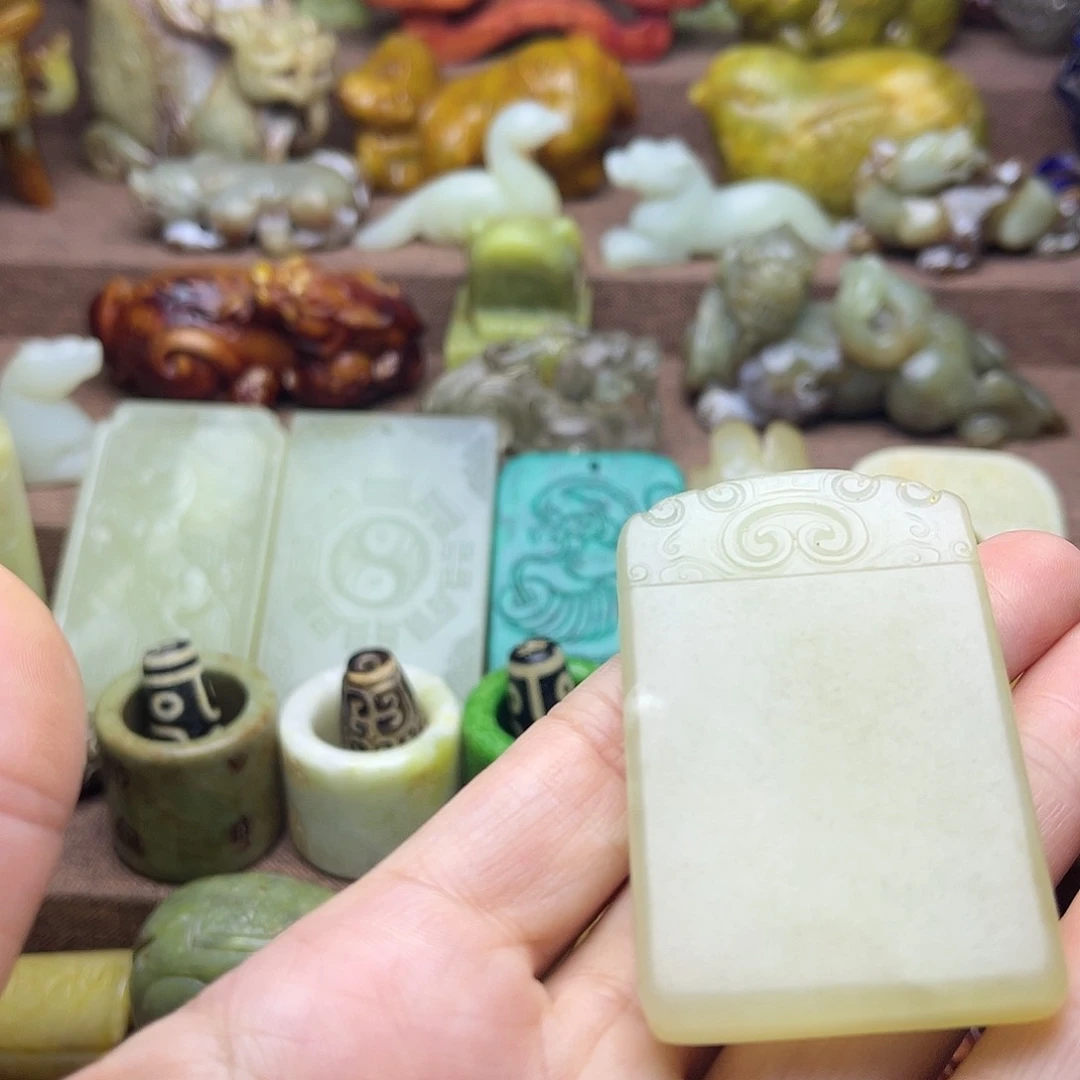 白玉菩提吊坠141。。