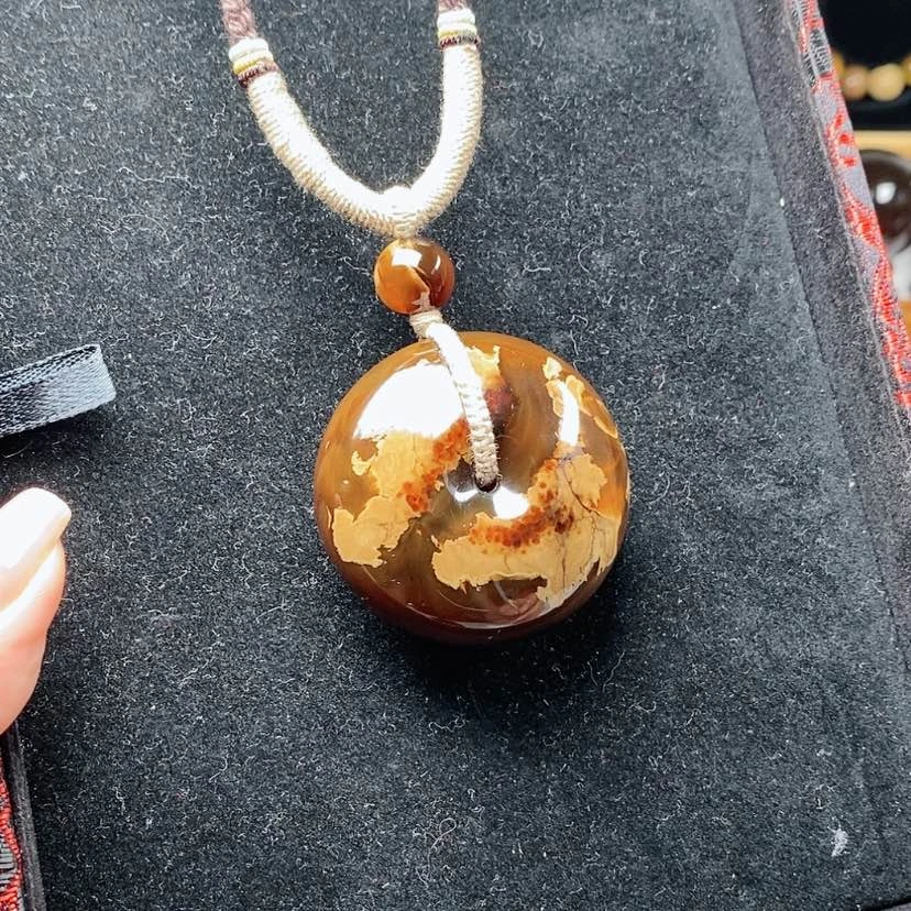 【闪购商品】琥珀颈饰未镶嵌血蜜蜡面包圈