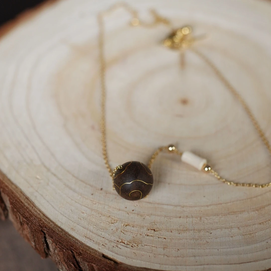 椿田·周公子香材同款项链