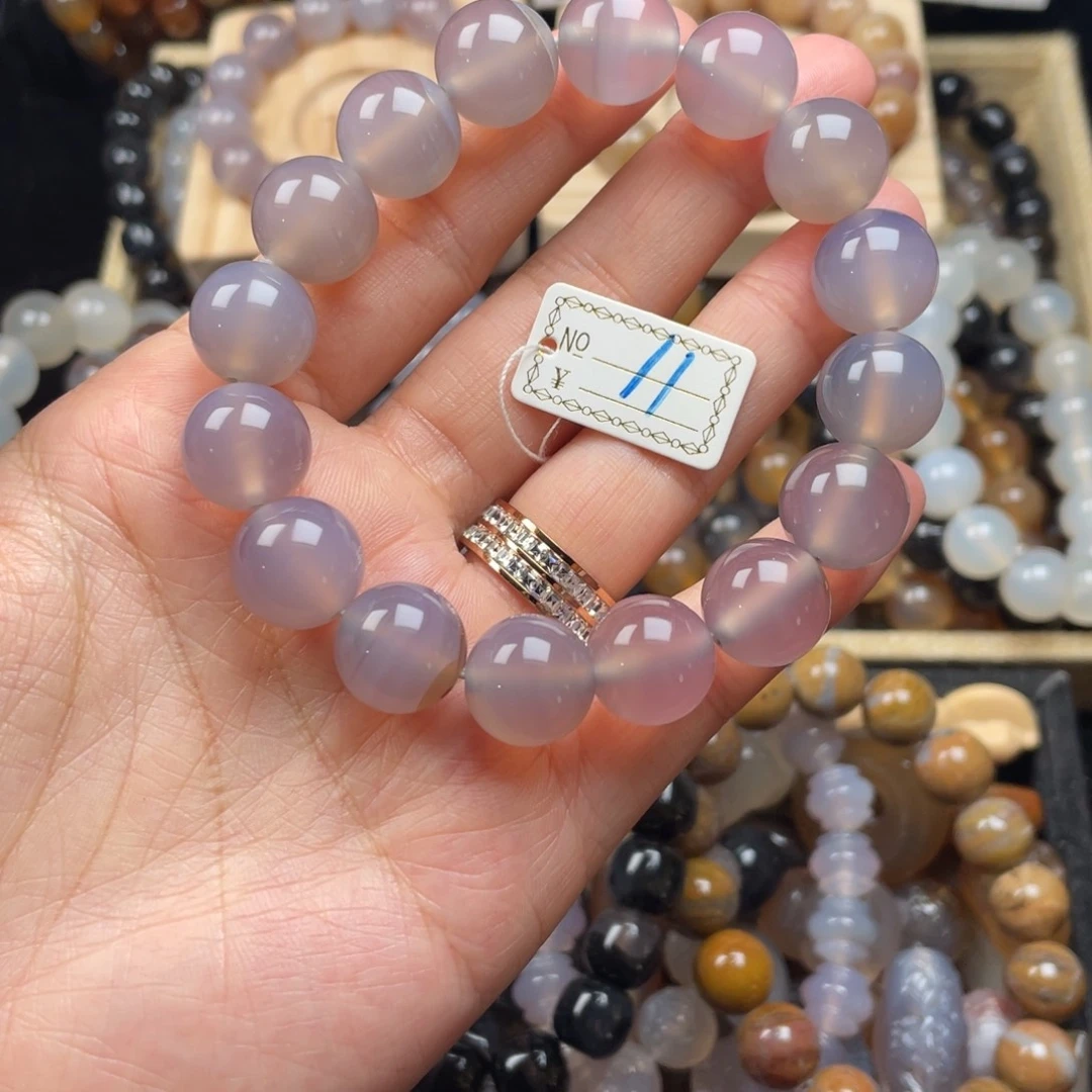 玛瑙/玉髓未镶嵌手链