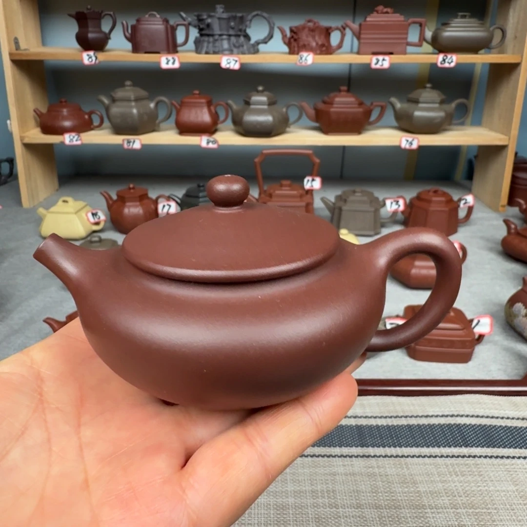 底槽青茶壶半手工制作