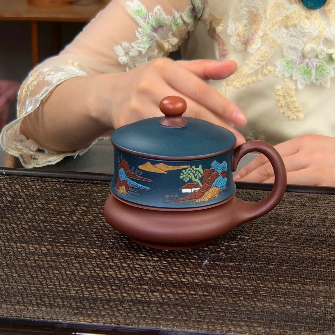 【闪购商品】茶杯紫砂高货放漏