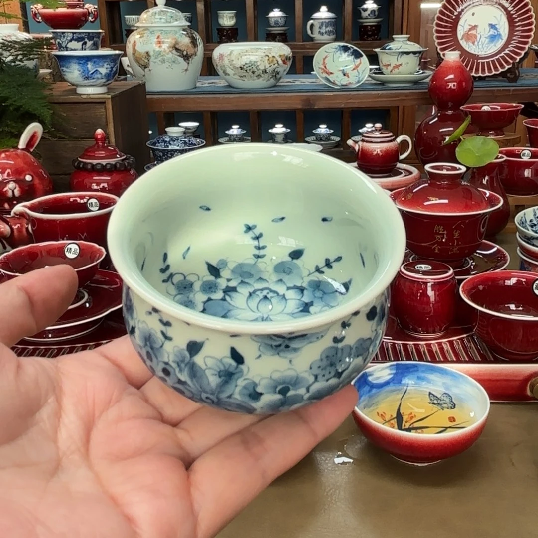 闻轩坊柴窑，万花卢士杯