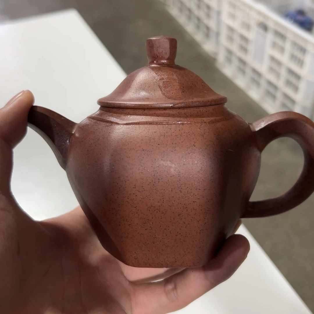 茶壶紫砂老厂紫砂壶一件！