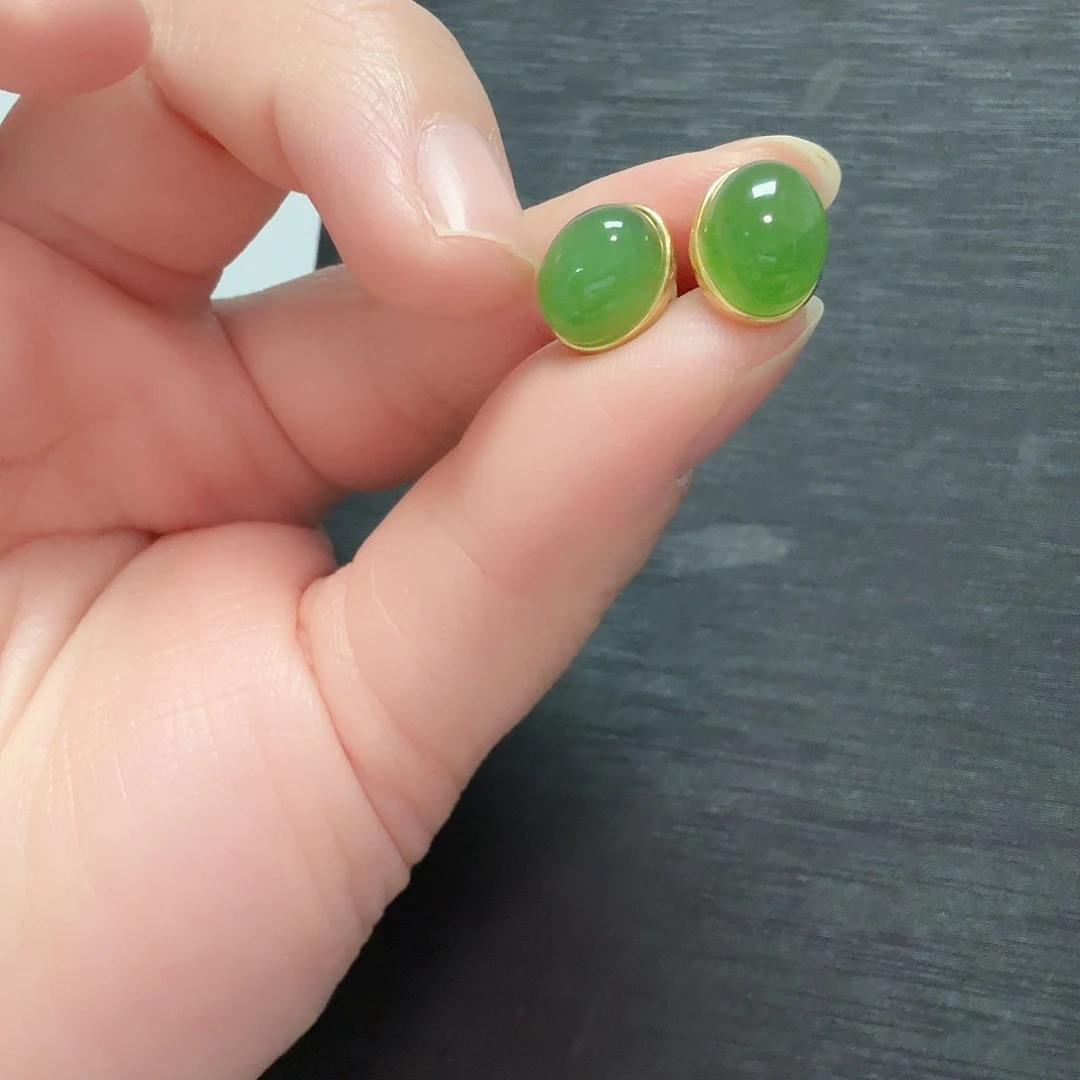 未镶嵌和田玉耳饰仓库