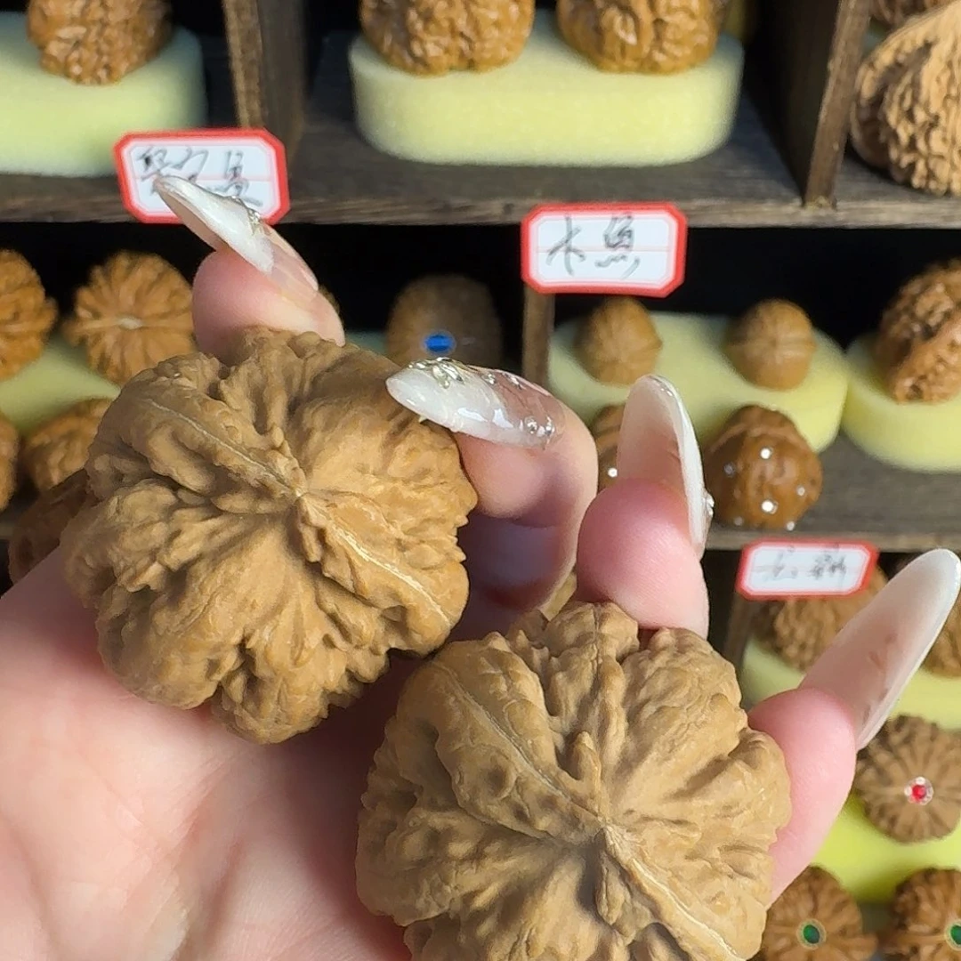 核桃手串/手链文玩核桃霸王龙边38（全品）