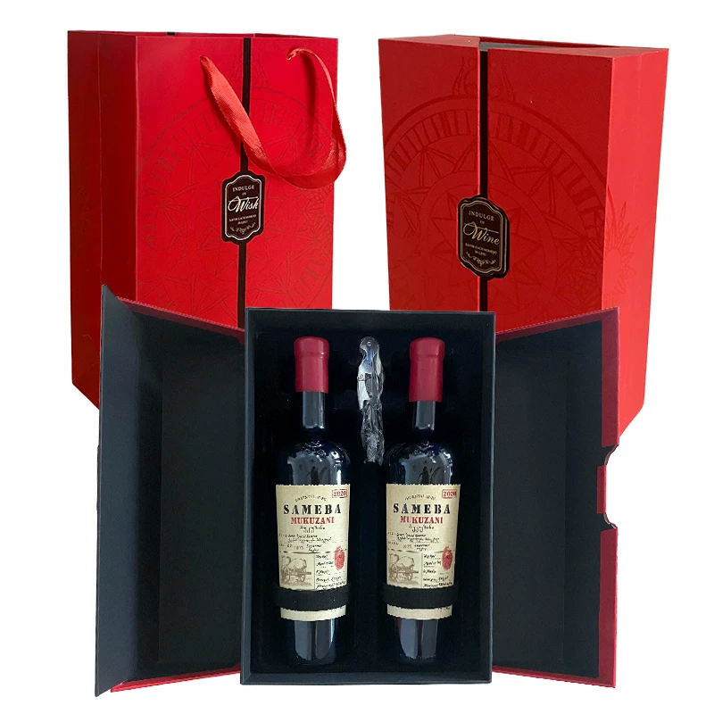 拉尼娜格鲁吉亚原原瓶原装进口红酒圣三一干红葡萄酒高级送礼礼盒