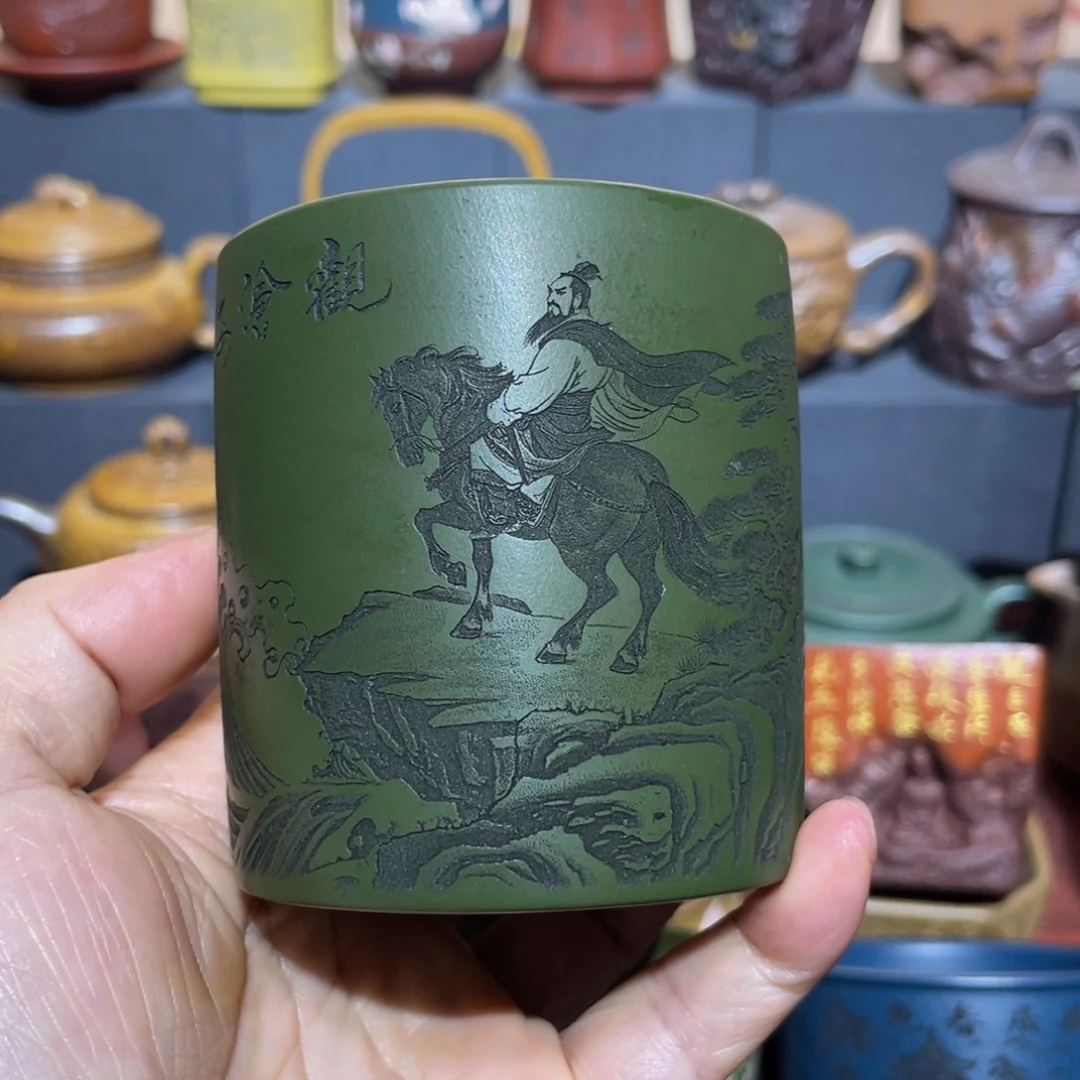 原矿紫砂手工主人杯