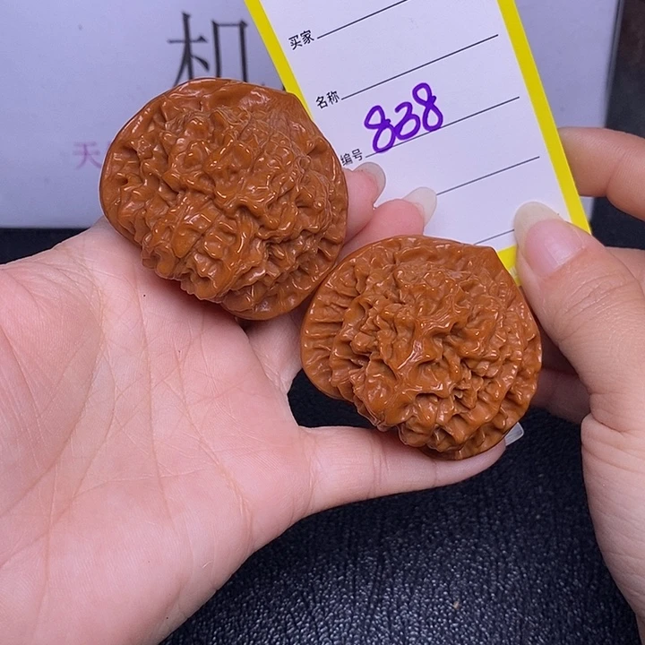 把件文玩核桃838/49.5官帽