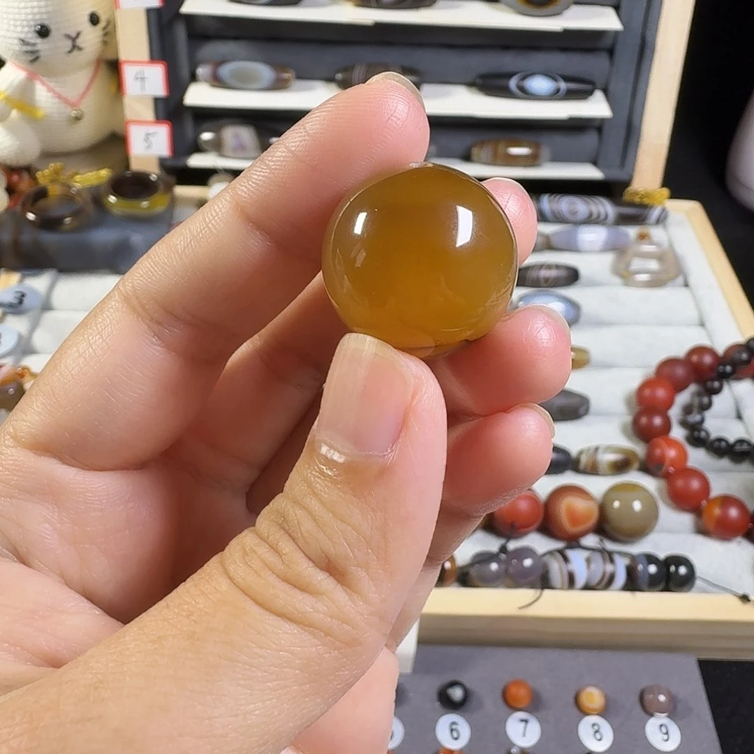 琉璃非金属卡21mm大糖球