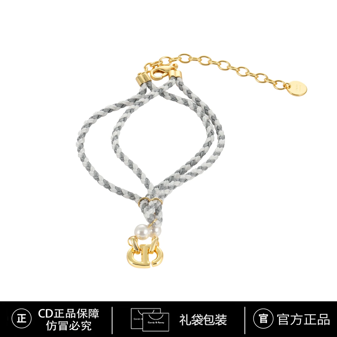 铜合金布艺项链 CNC精工 轻奢时尚小众编织绳项链 3824