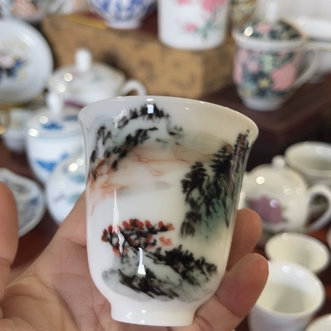 醴陵现代的官窑瓷手绘