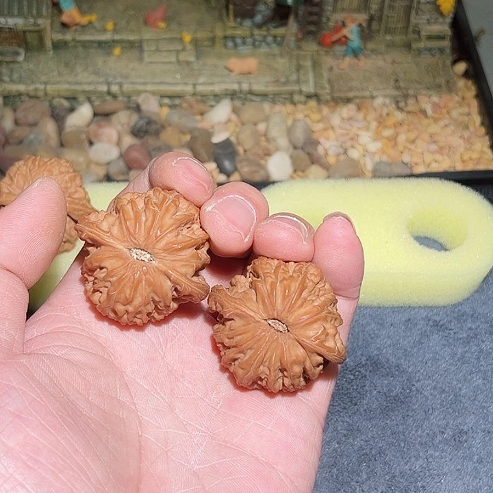 把件文玩核桃刘****)磨盘42编102