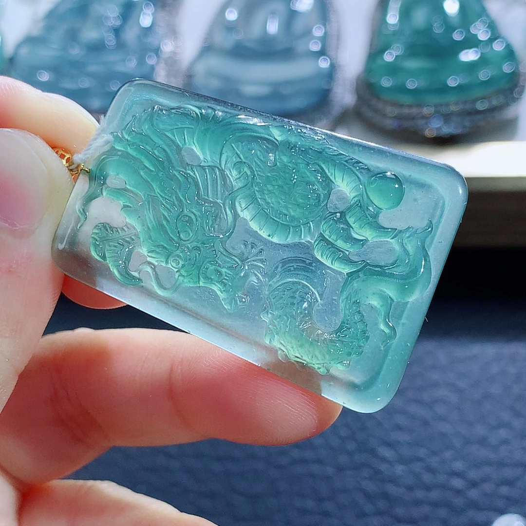 未镶嵌挂件翡翠翡翠