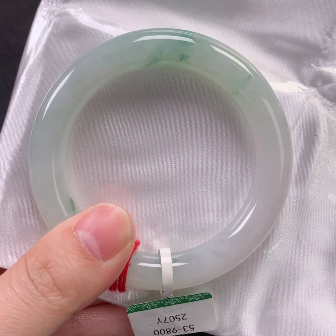 未镶嵌手镯翡翠缅甸天然翡翠手镯53