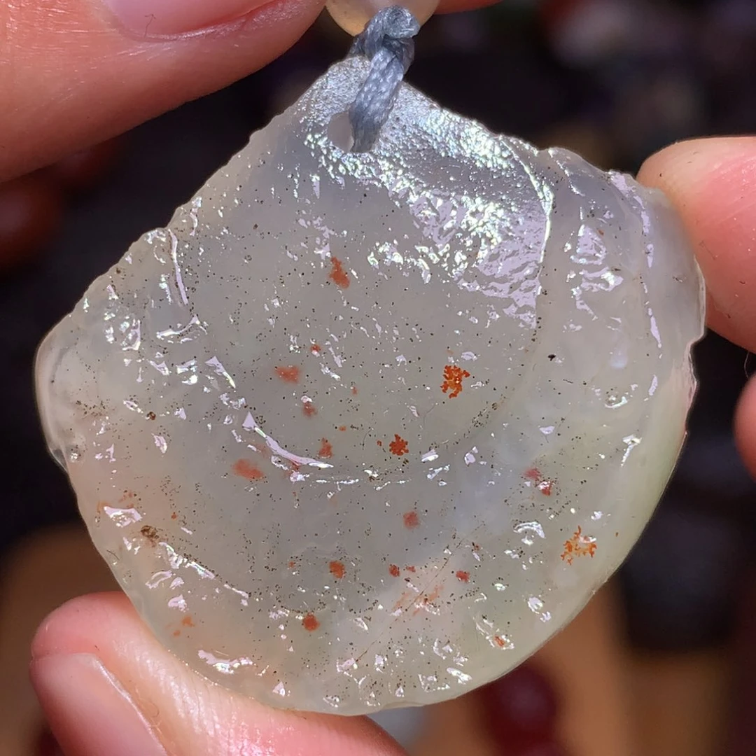 未镶嵌玛瑙/玉髓珠宝半成品