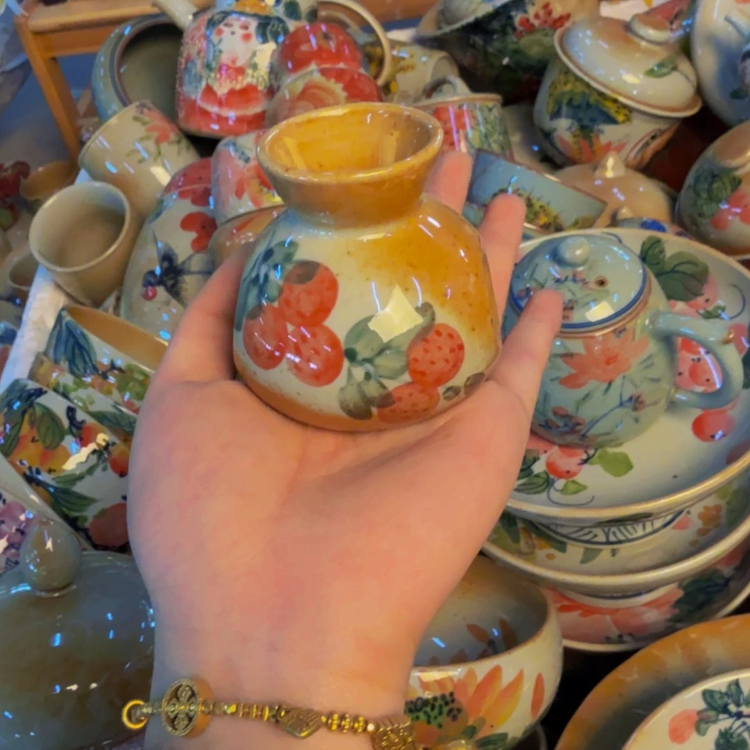 瓷片景德镇陶瓷手工手绘