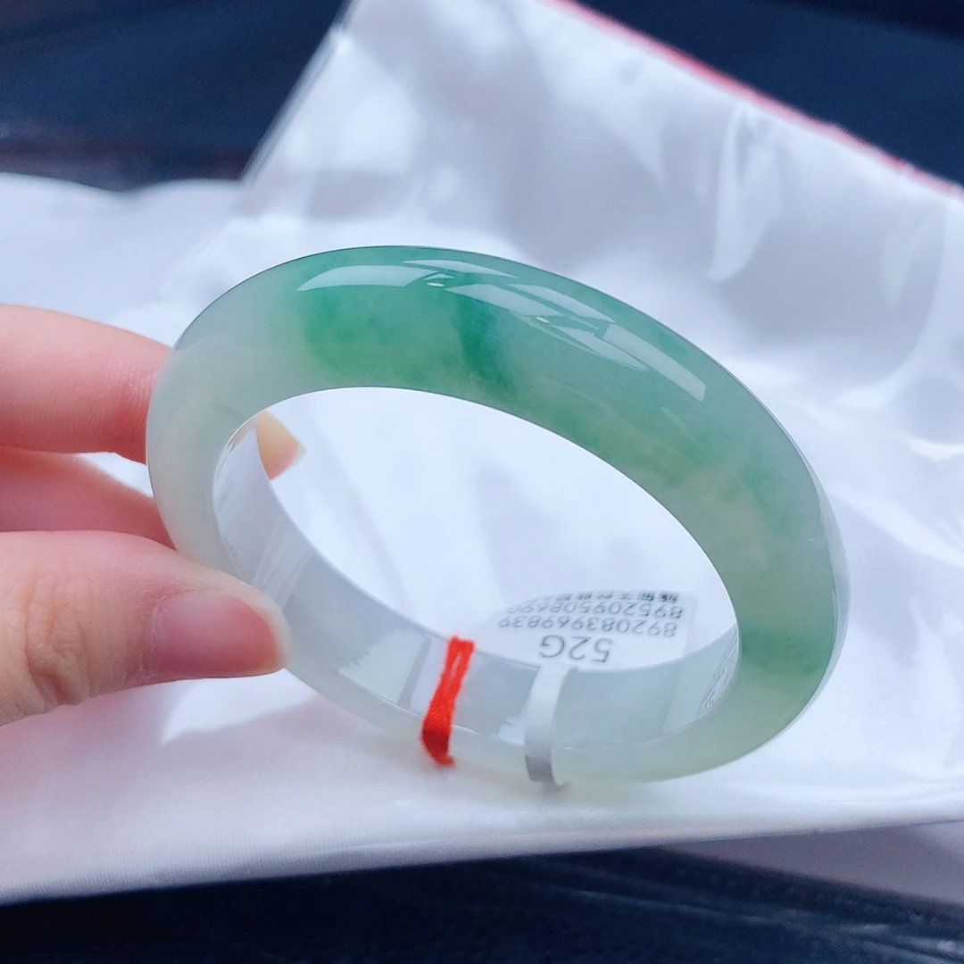 翡翠未镶嵌手镯缅甸天然翡翠a货手镯