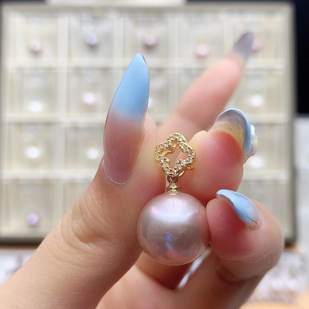 淡水珍珠合金颈饰