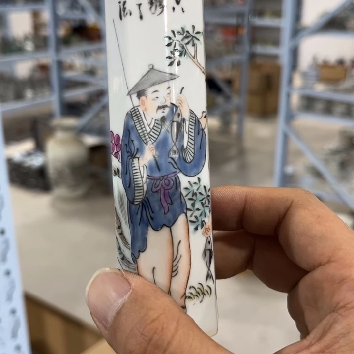 摆件摆件手绘瓷器全部处理了