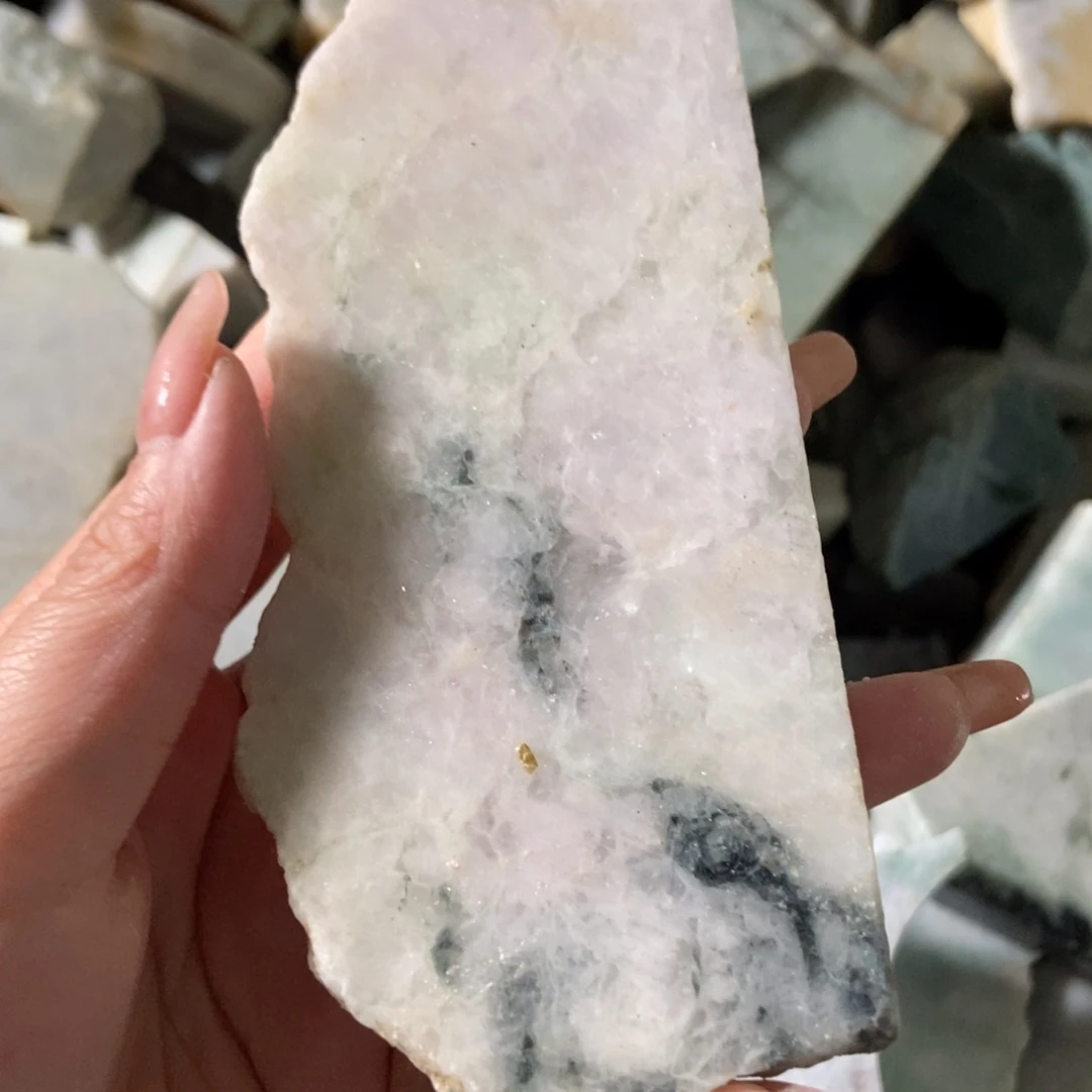 翡翠未镶嵌挂件天然翡翠