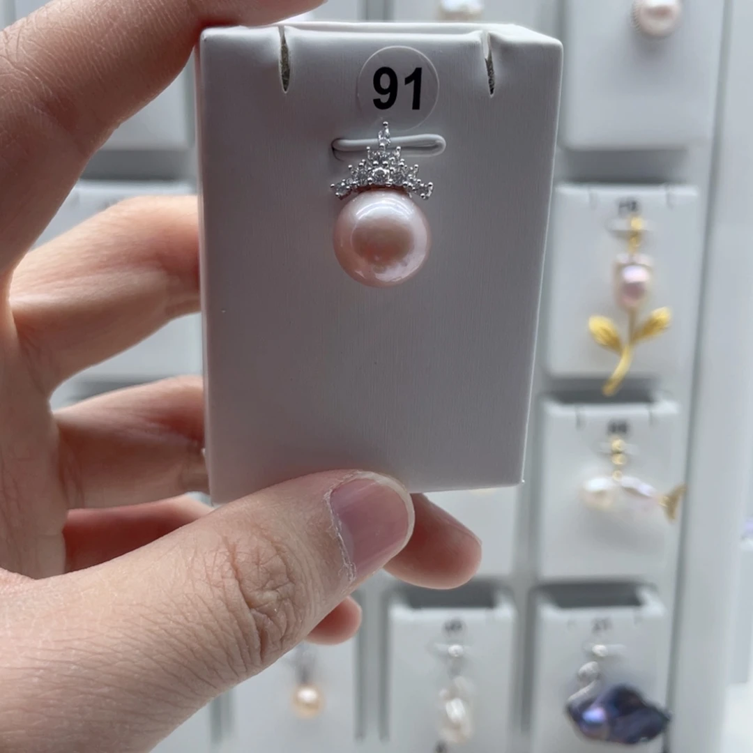 合金淡水珍珠颈饰