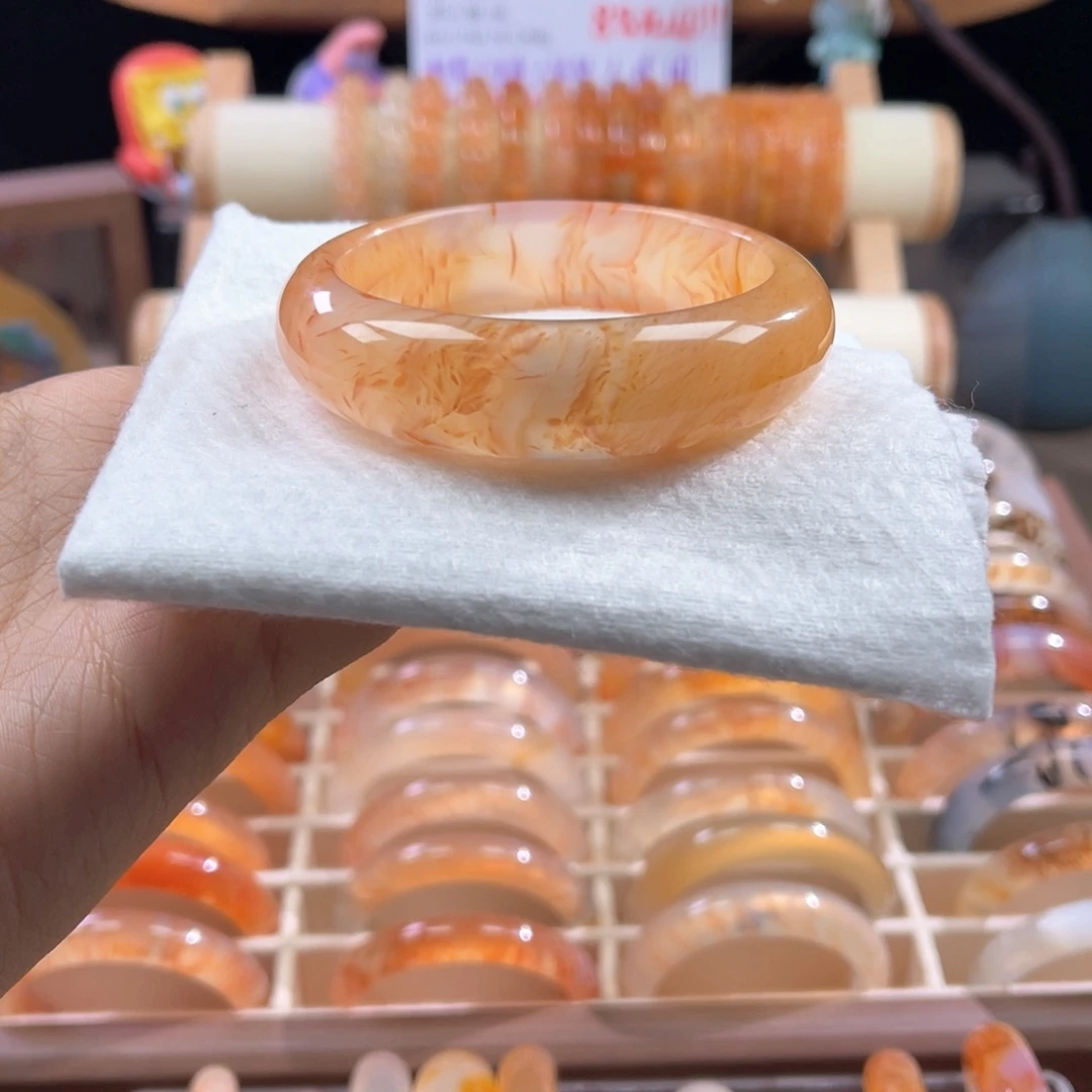 手镯玛瑙/玉髓合金56.2