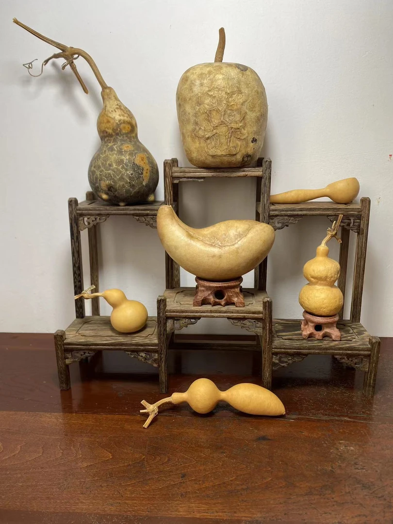 葫芦工艺品.葫芦摆件，文玩手捻葫芦饰品
