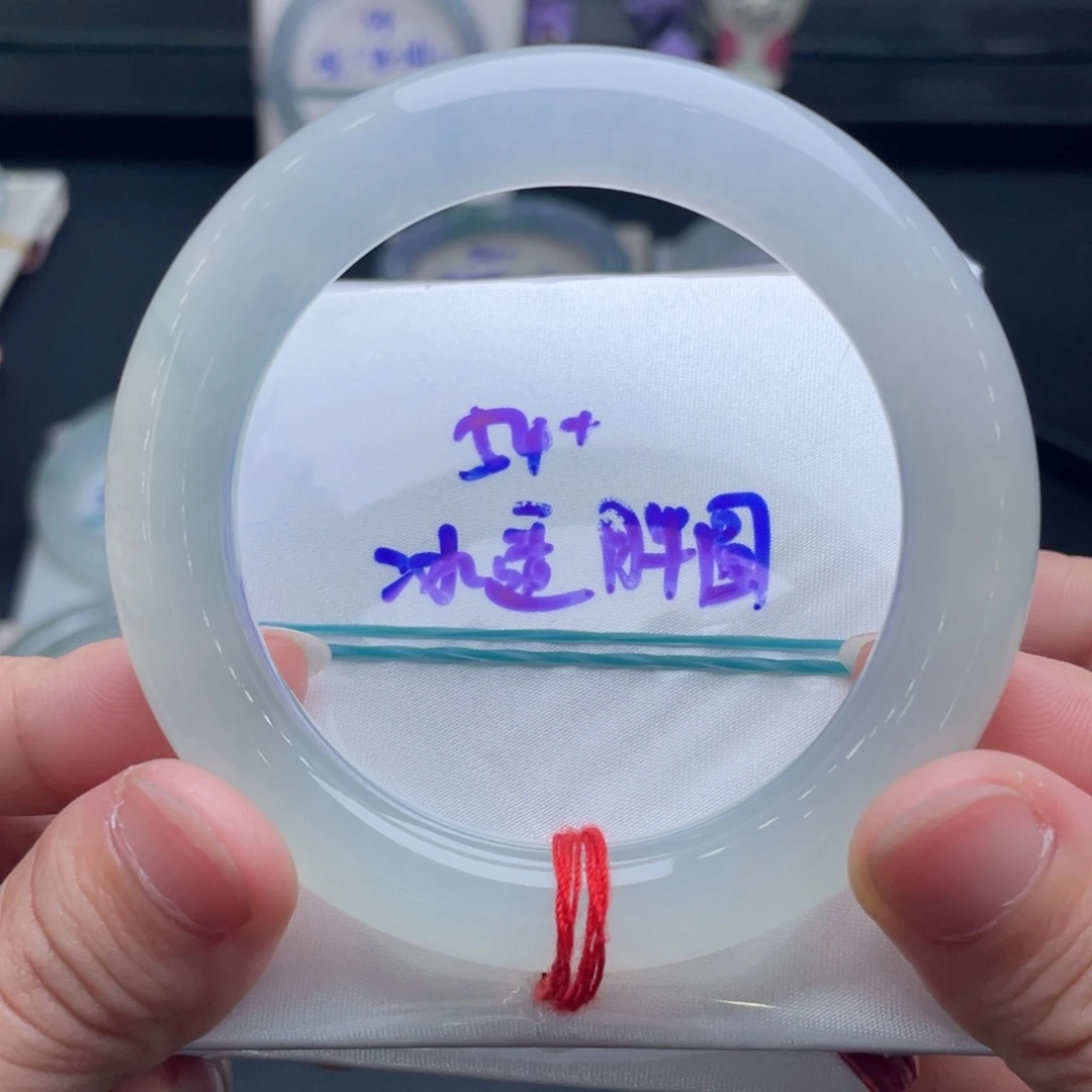 翡翠未镶嵌手镯翡翠手镯68
