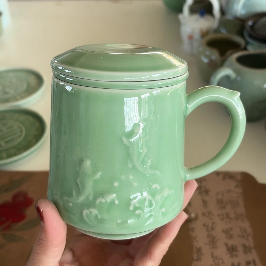 小米茶器龙泉云间青瓷