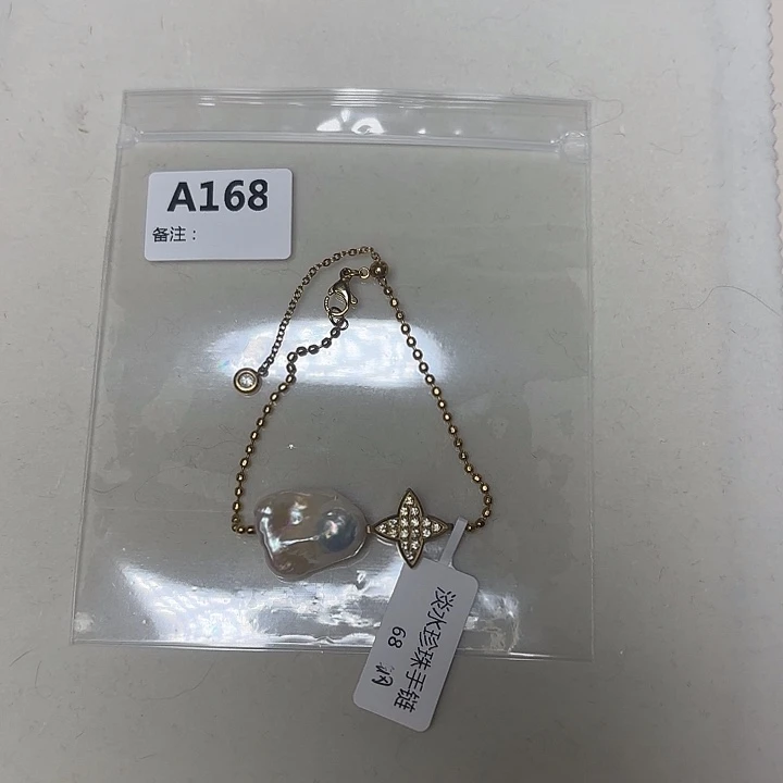手链钛钢淡水珍珠