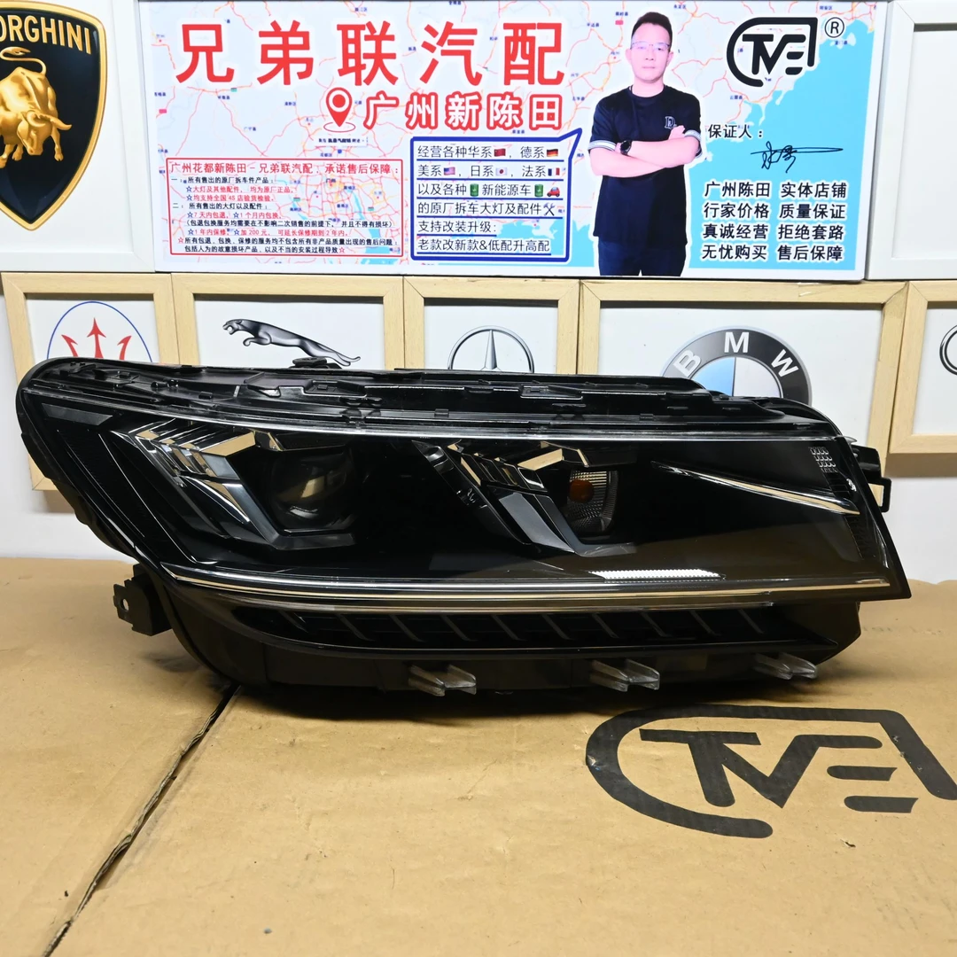 适用大众 帕萨特 LED 19-21年 低配大灯总成陈田原厂全好纯拆车