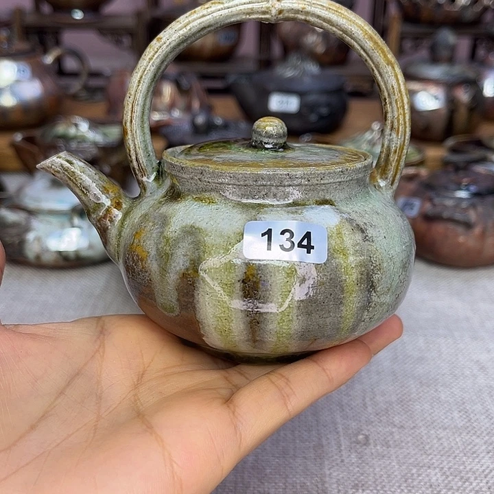 裸柴烧陶瓷手工茶器