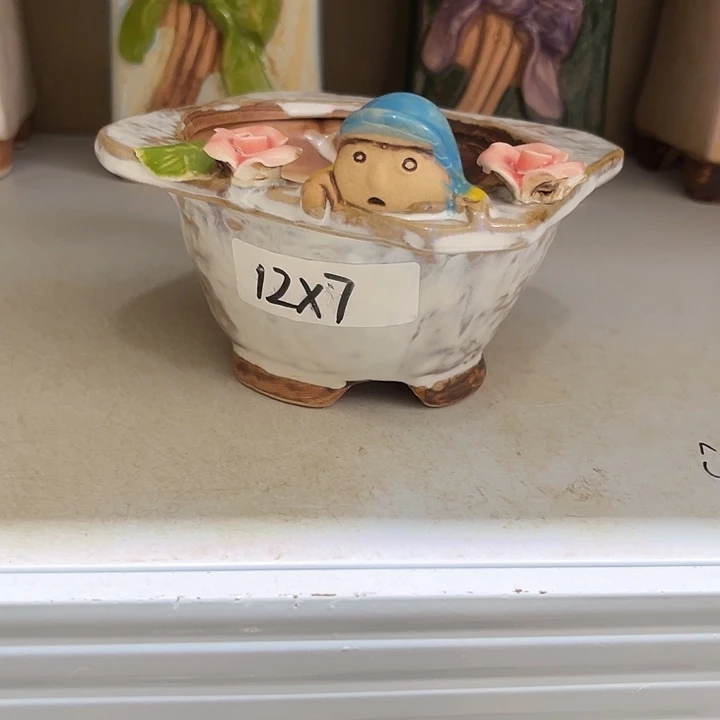 紫砂花盆粗陶材质多肉花盆