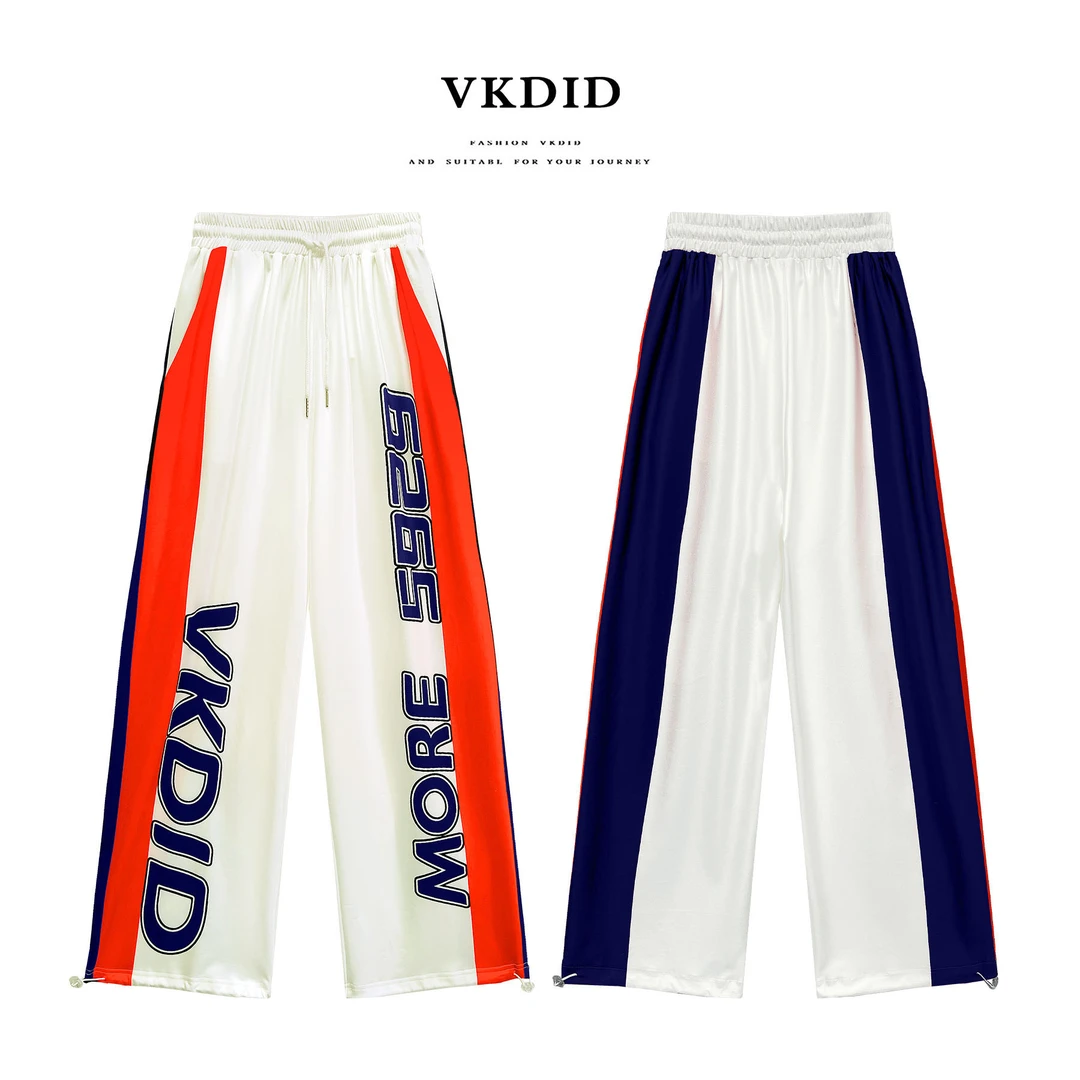 【宠粉价格】原创休闲夏季运动裤宽松街头嘻哈美式印花设计百搭裤女