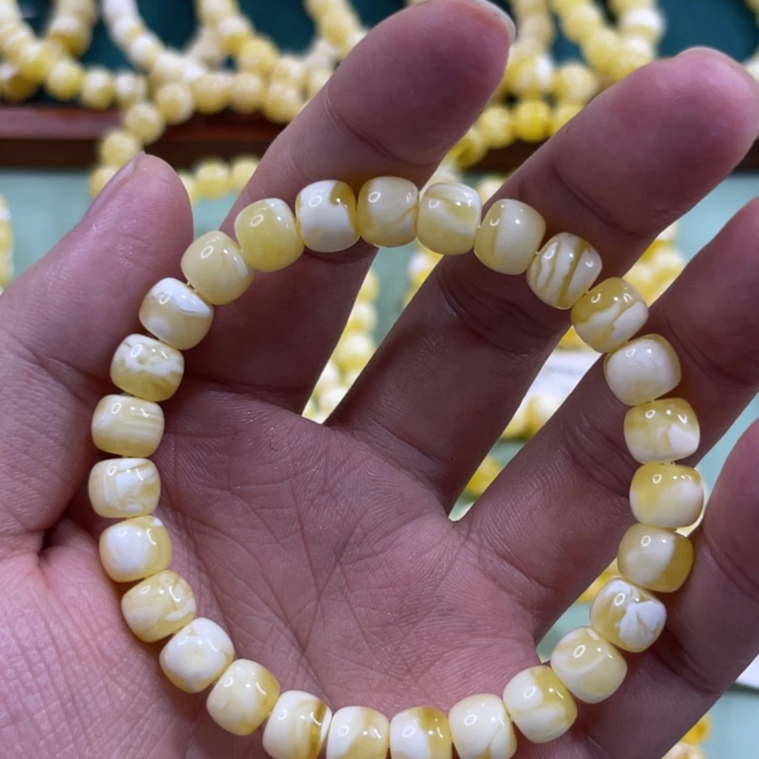 蜜蜡未镶嵌珠宝奇石8.6mm