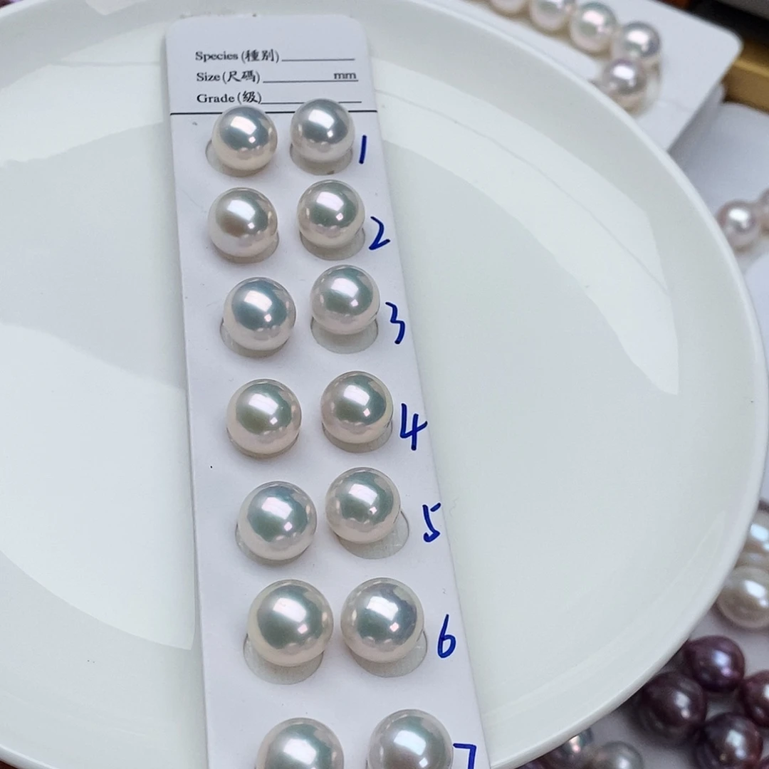 颈饰银S925镶嵌淡水珍珠