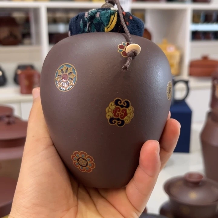紫砂茶叶罐紫砂茶叶罐