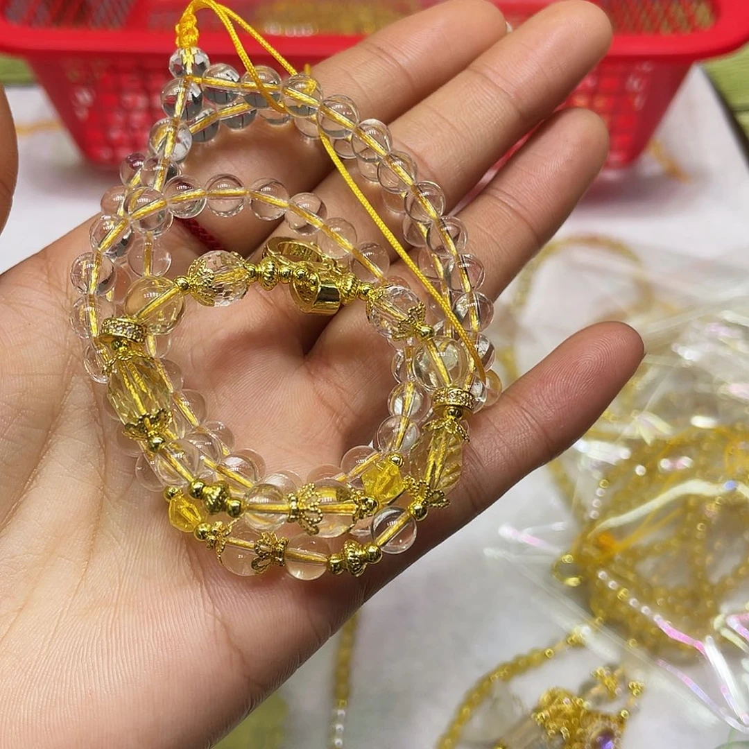 水晶吊坠(不含链)未镶嵌手链