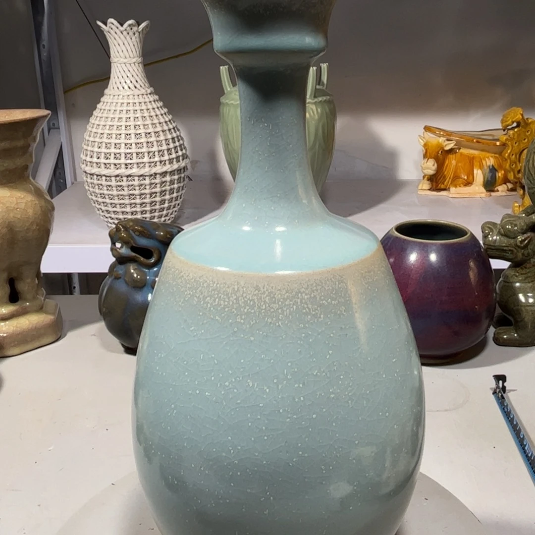 瓶汝窑瓷器品相完美