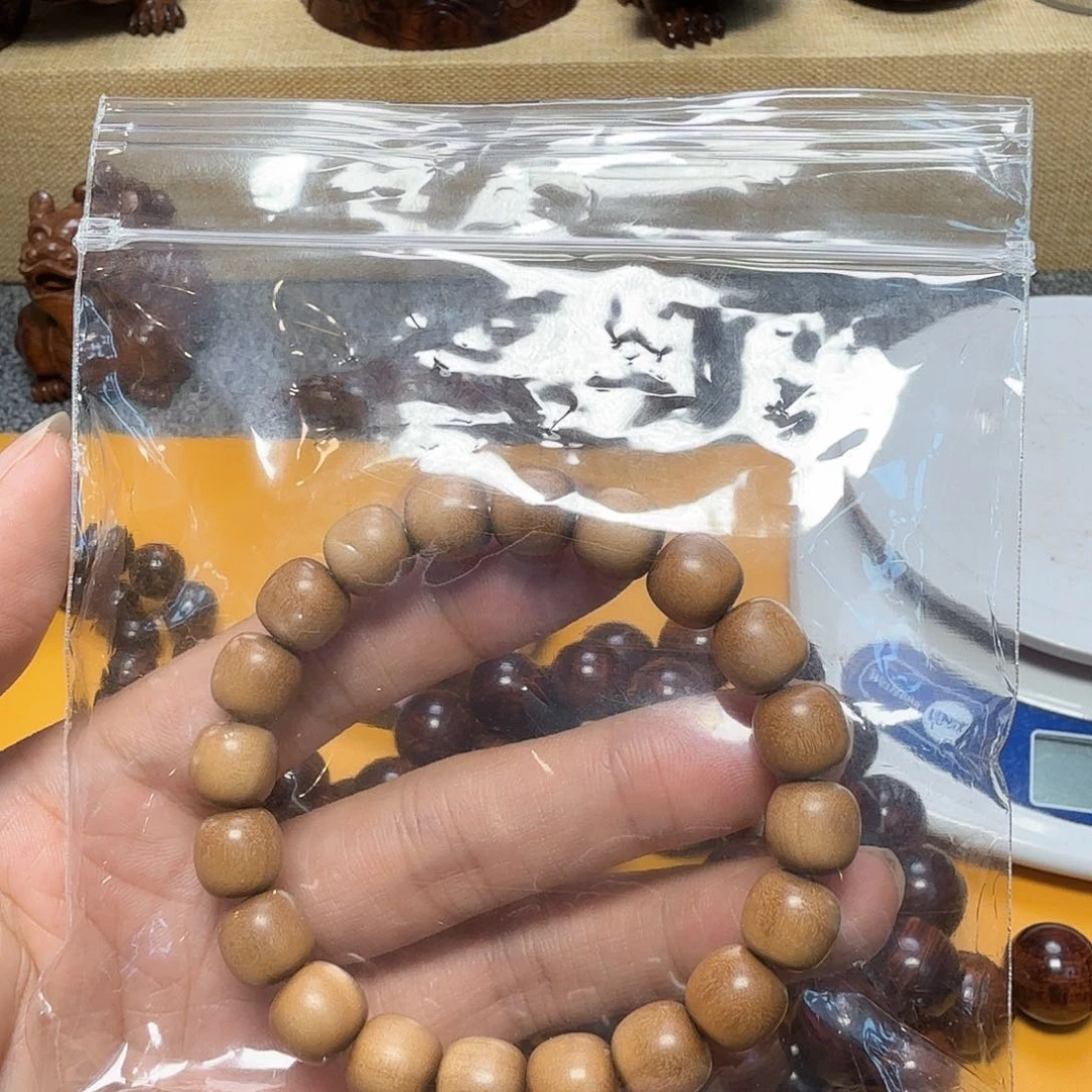 檀香木手串/手链L**7印度迈索尔老山檀精工9.5✖️10