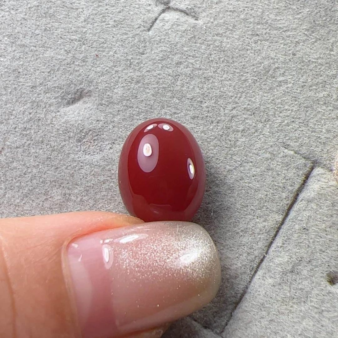 南红玛瑙戒面未镶嵌