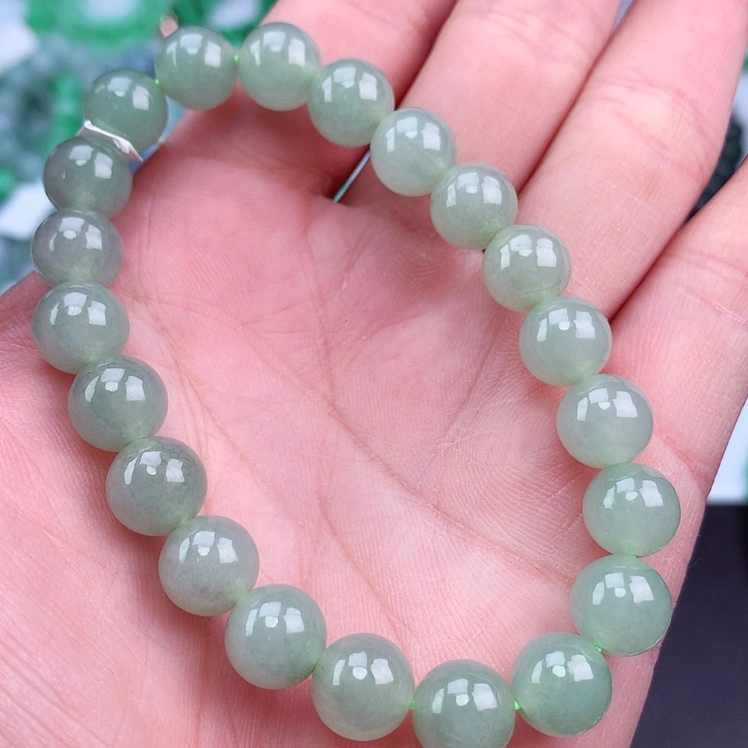 未镶嵌手链翡翠手串