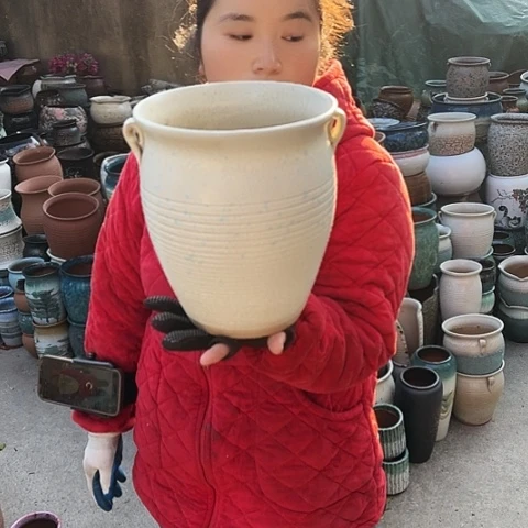 口20高23瑕疵一个盆子。