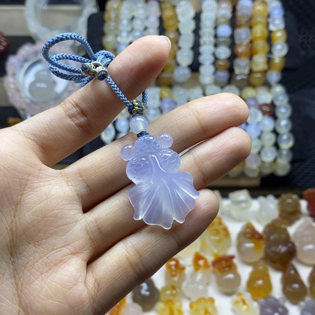 玛瑙/玉髓未镶嵌颈饰