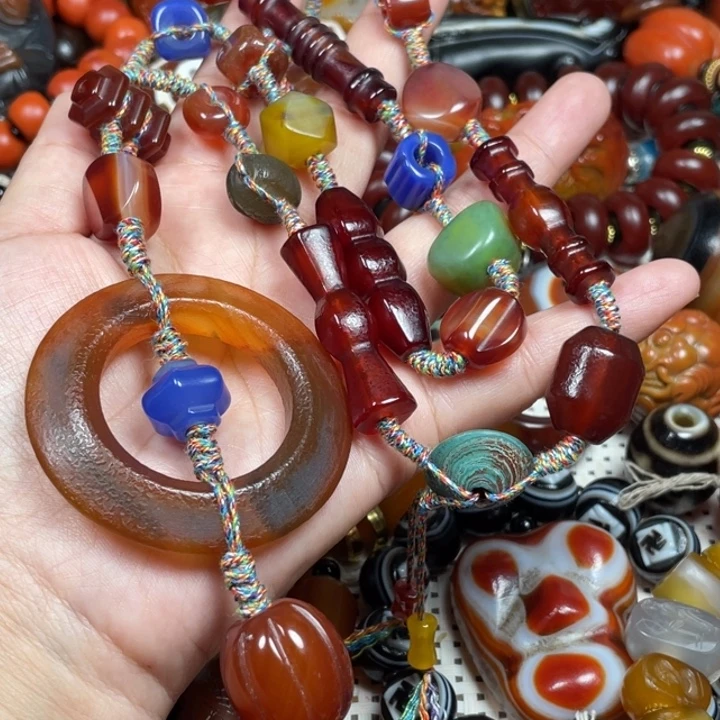 玛瑙/玉髓未镶嵌颈饰