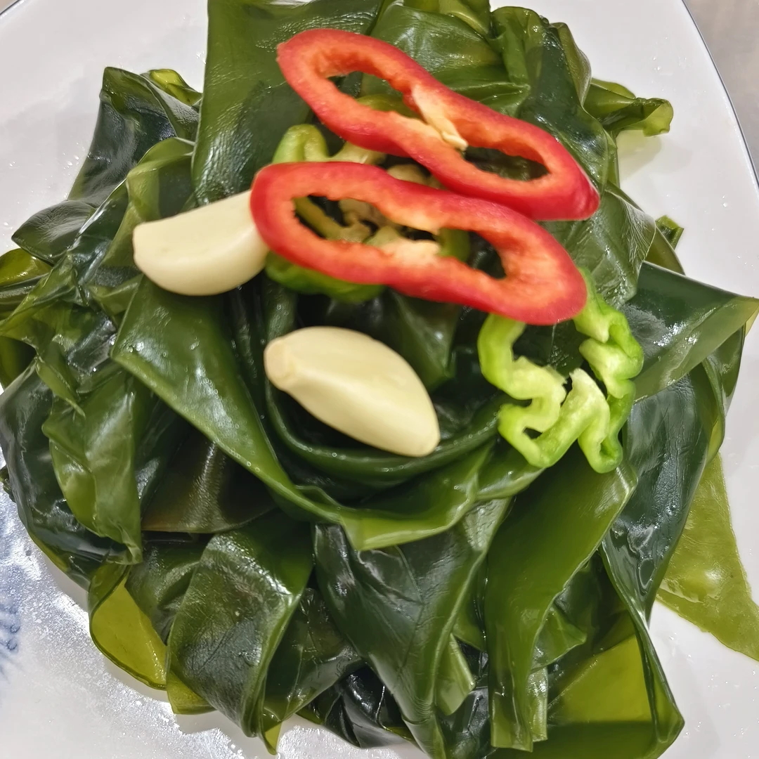 卤海带霍邱卤菜 卤味海带皮 下饭菜卤味绿边海带