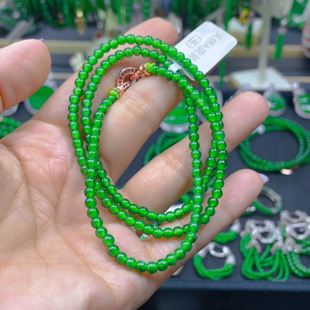 颈饰未镶嵌翡翠项链3.5