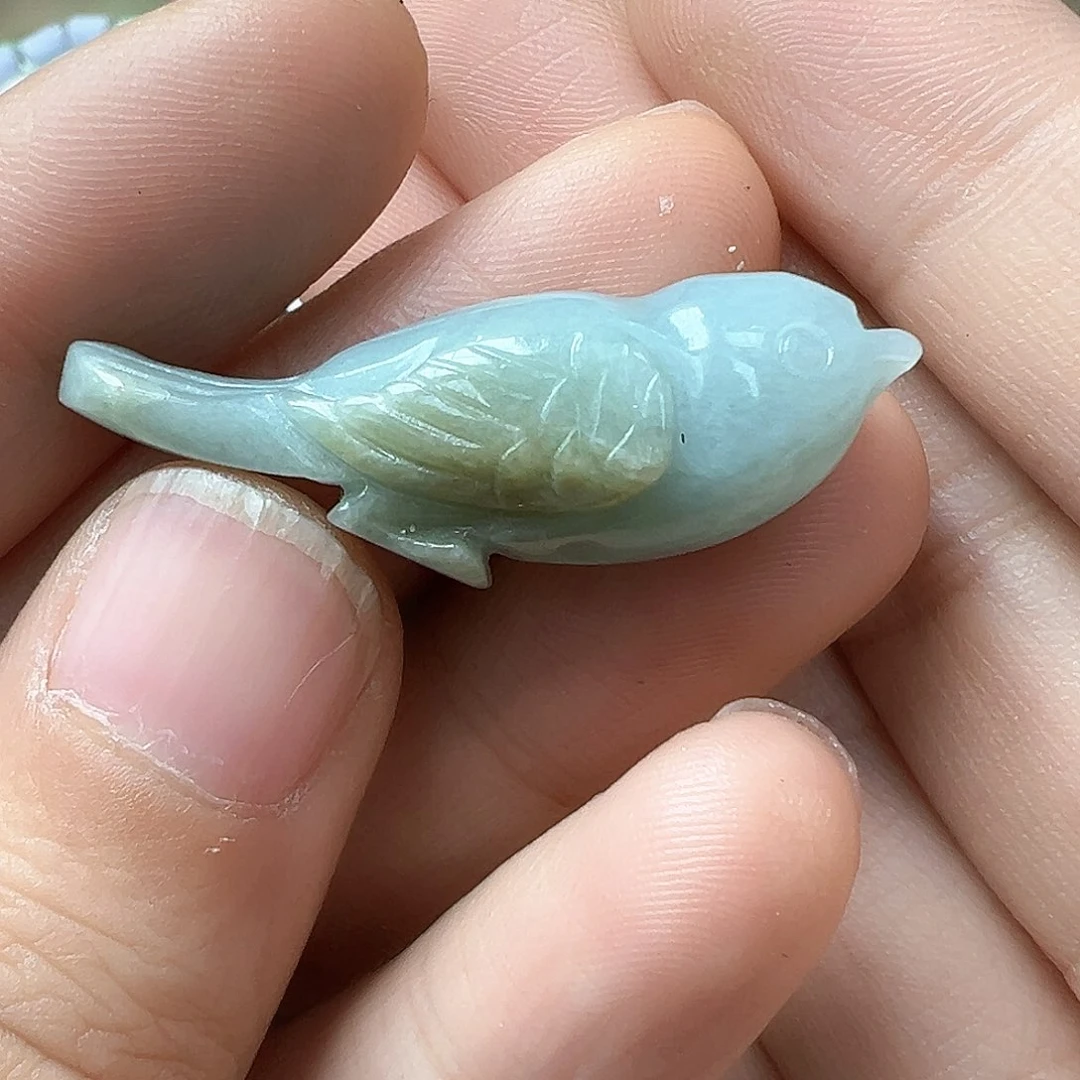 翡翠戒指未镶嵌炸