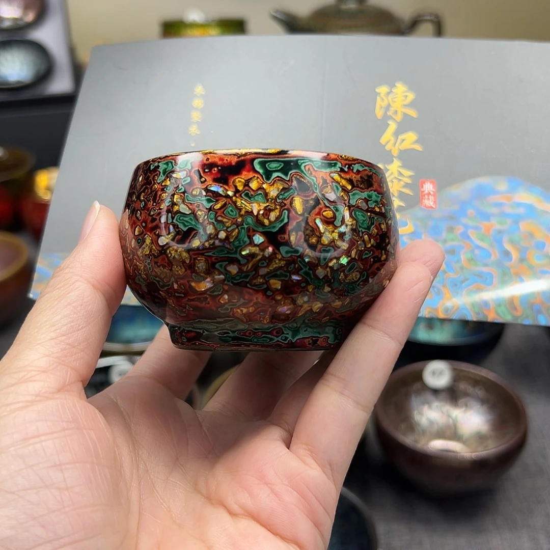 茶盏大漆禅定手工